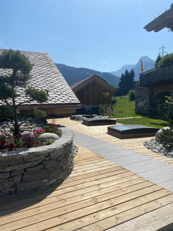 Les Mazots Des Fees Bed & Breakfast Morzine Dış mekan fotoğraf