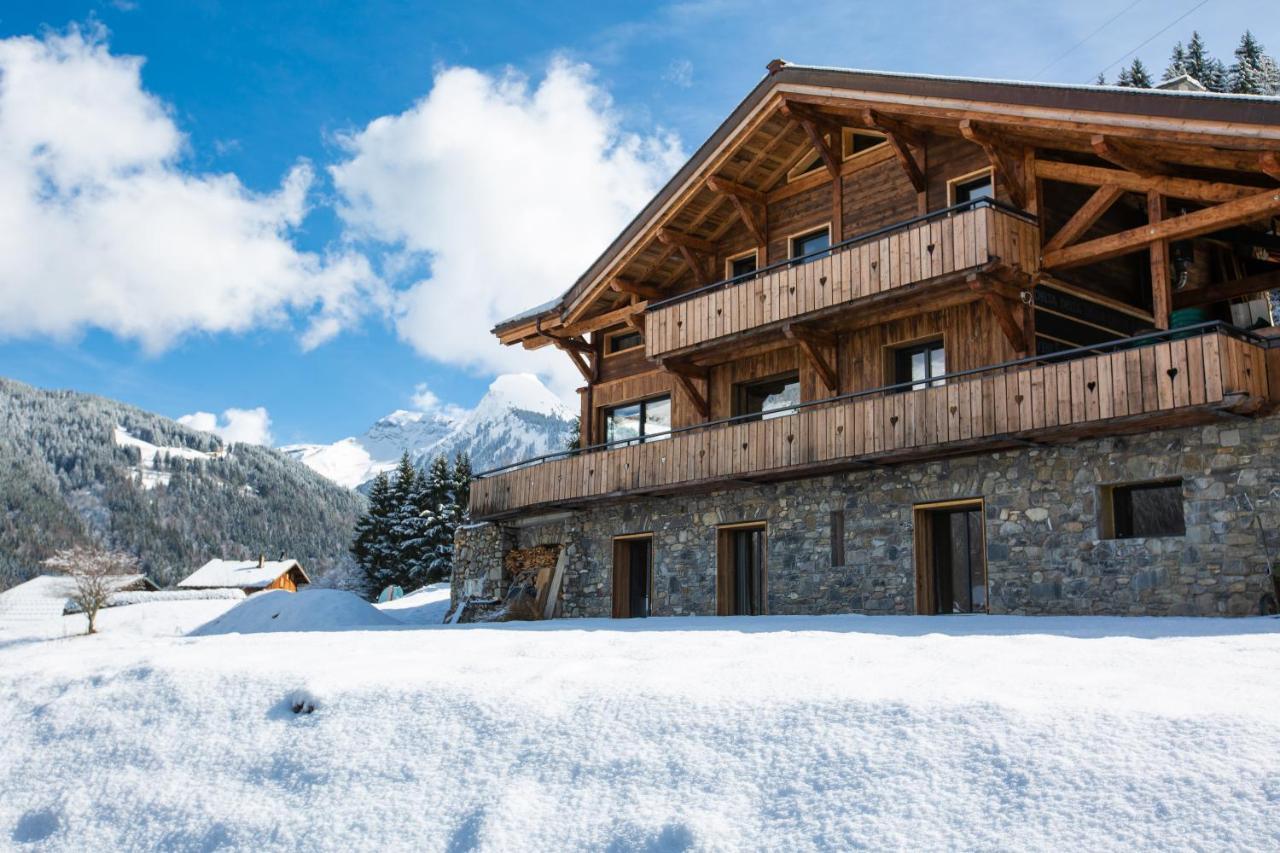 Les Mazots Des Fees Bed & Breakfast Morzine Dış mekan fotoğraf